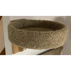 W5020 16” round bed with a wall mounting bracket